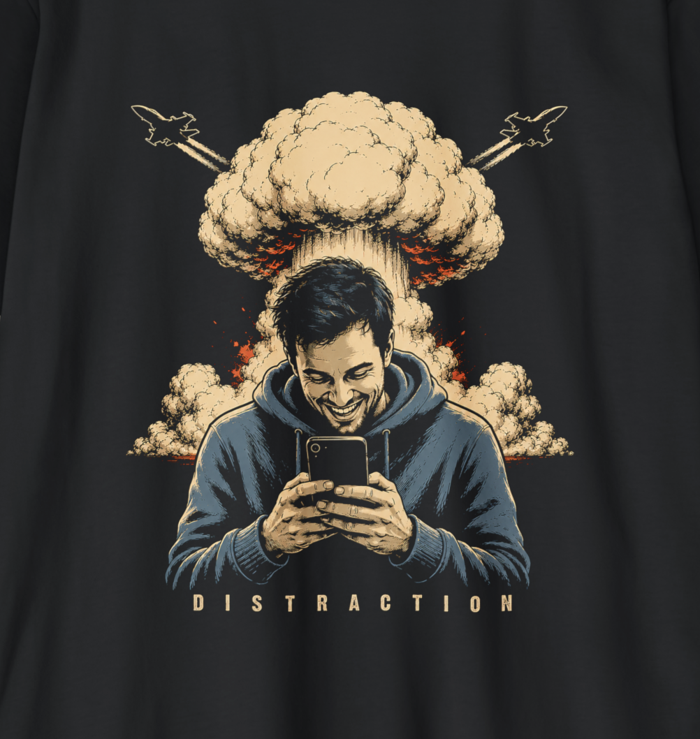Distraction: When Everything Important Is Happening Just Outside the Screen