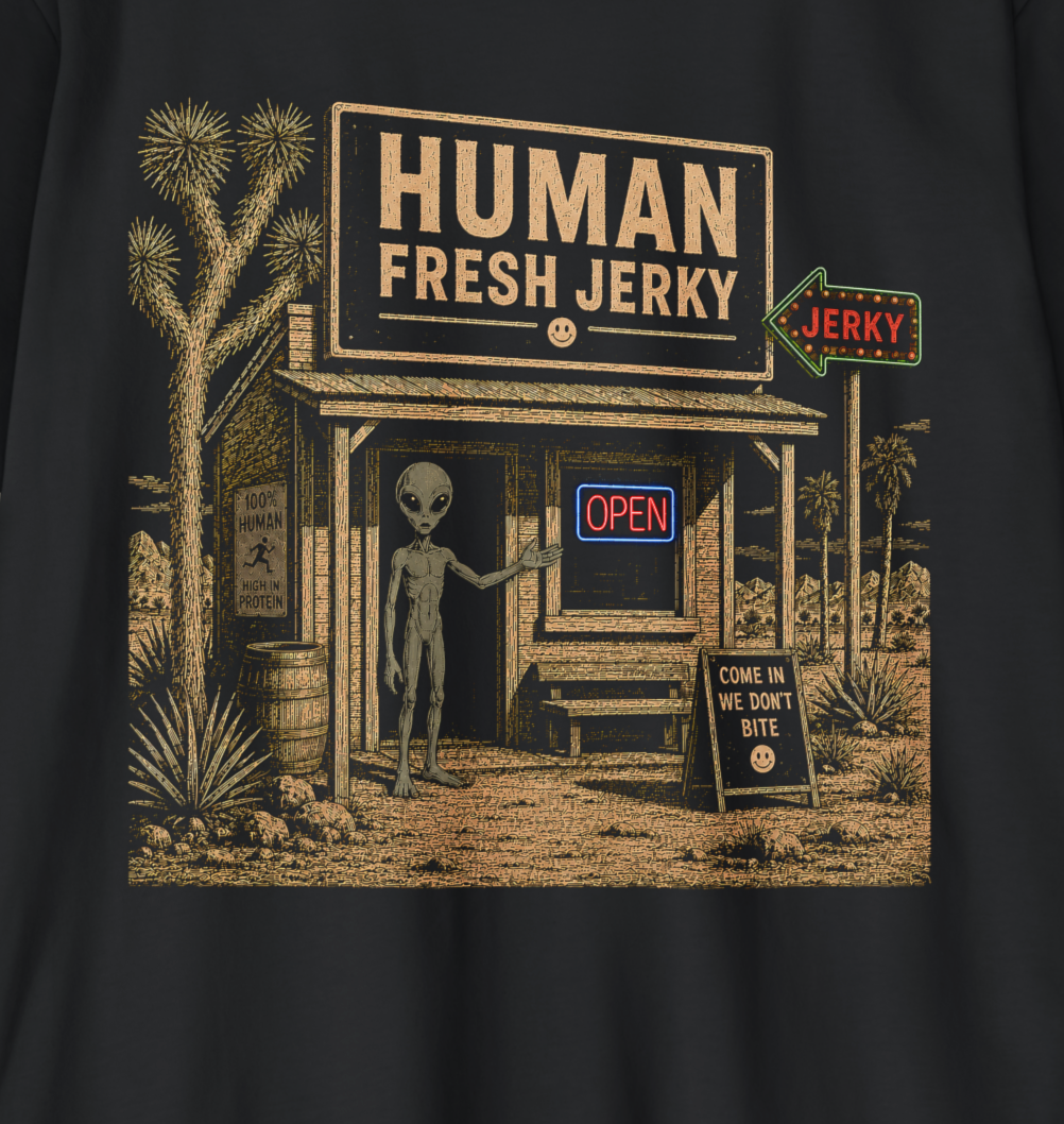 Human Fresh Jerky: The Strangest Roadside Stop on the Way to Vegas